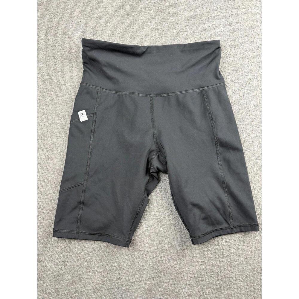 Champion Women's Black High-Waisted‎ Athletic Shorts Size Small